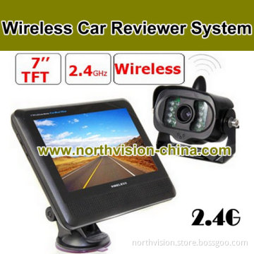 7 Inch Night Vision Waterproof Wireless Truck Rear View Camera